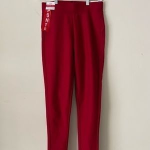 MAZE collection LEVANTA COLA red stretchy pants